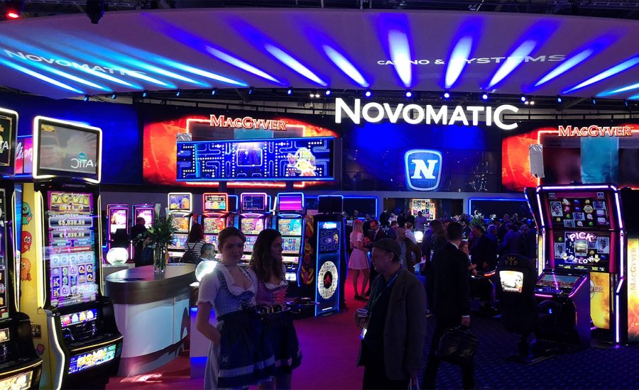 Novomatic, provider jocuri top Book of Ra, Sizzling Hot și Lucky Lady’s Charm